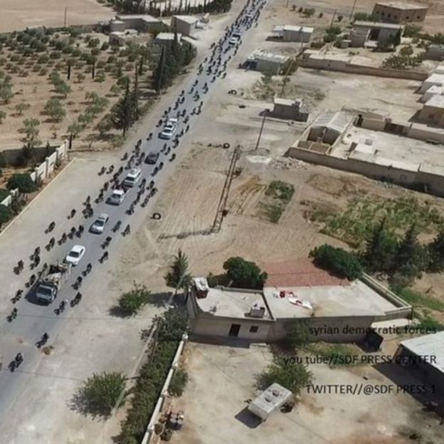 قافلة تنظيم الدولة الإسلامية