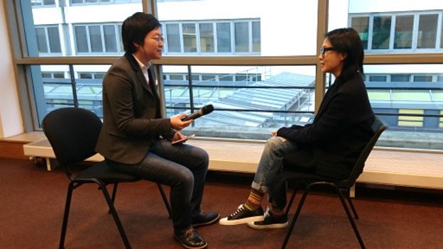 劉若英接受BBC中文記者子川專訪