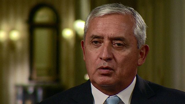 Otto Pérez Molina, presidente de Guatemala