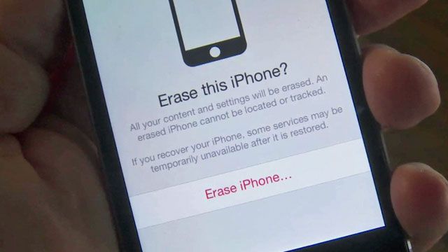 A smartphone with a "kill switch"