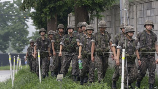 韩国士兵