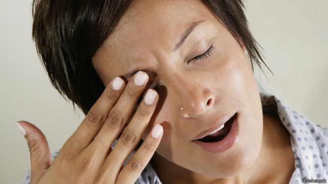 Ojos maquillados