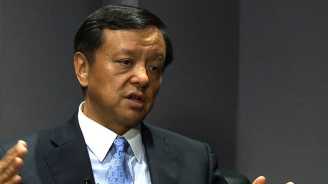 李小加在港交所接受BBC采访（20/5/2015）