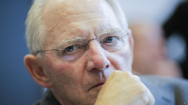 Wolfgang Schaeuble, ministro de Finanzas