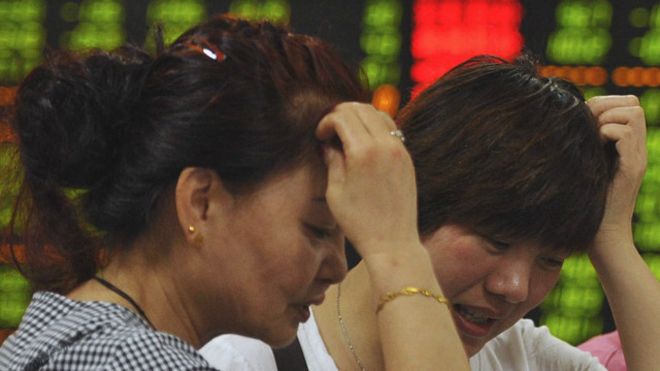 英媒：是什麼導致中國股市再次大跌？