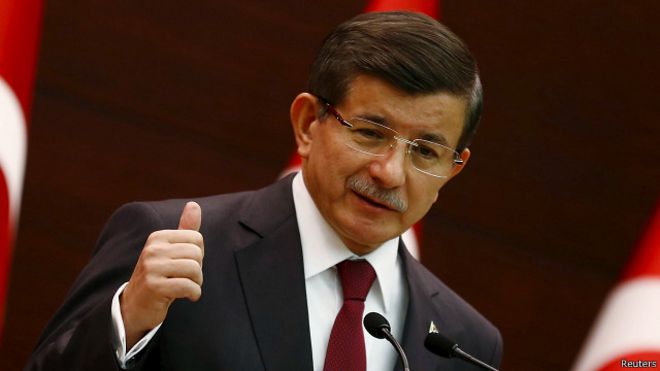 اردوغان يكلف داوود اوغلو بتشكيل حكومة تسيير الأعمال
