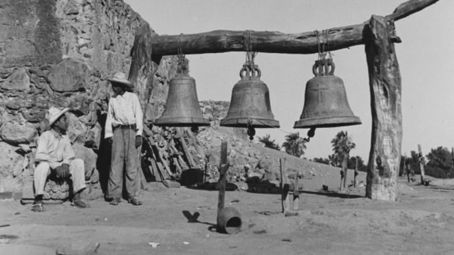 Indígenas Yaquis en una foto de 1945