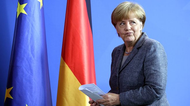 Германский канцлер Ангела Меркель 