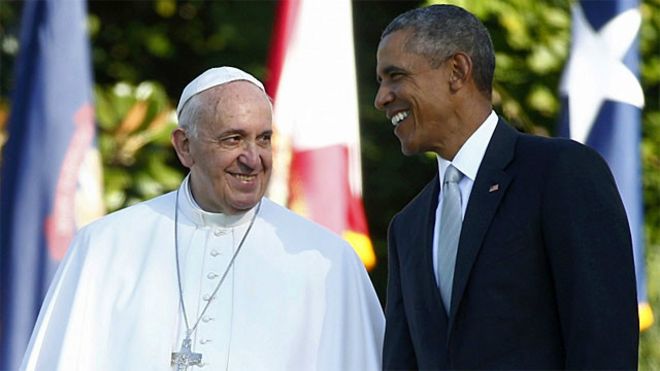 Giáo hoàng Phanxico và Tổng thống Obama