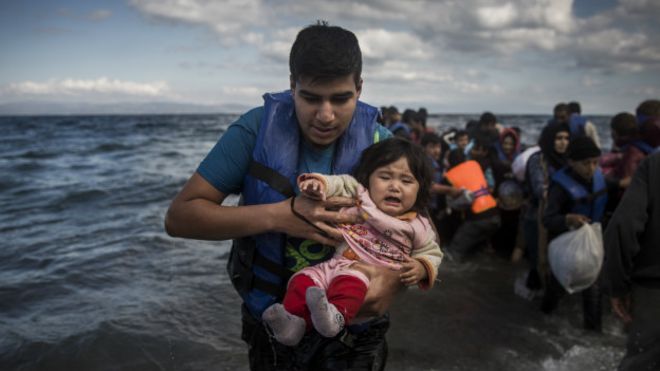 Беженцы в Греции