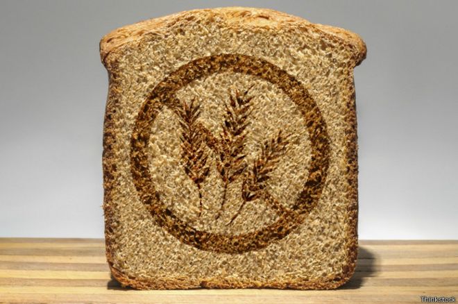 Pan con símbolo sin gluten