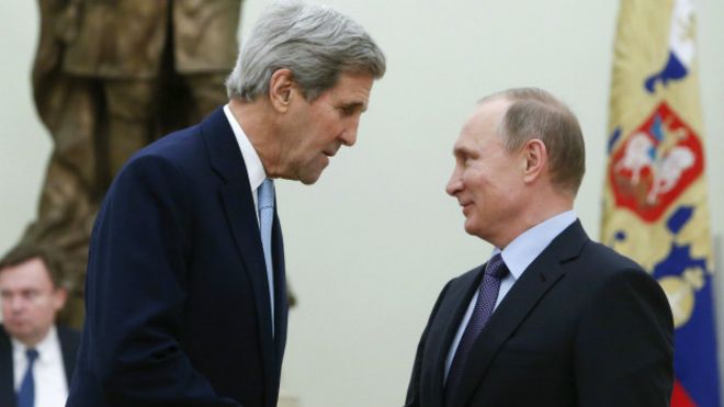 Керри и Путин