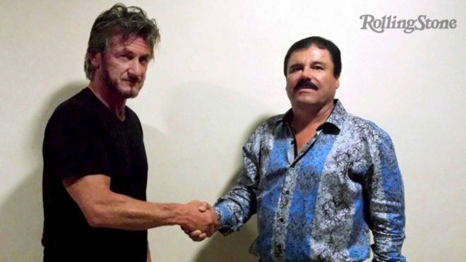 Sean Penn y El Chapo Guzmán