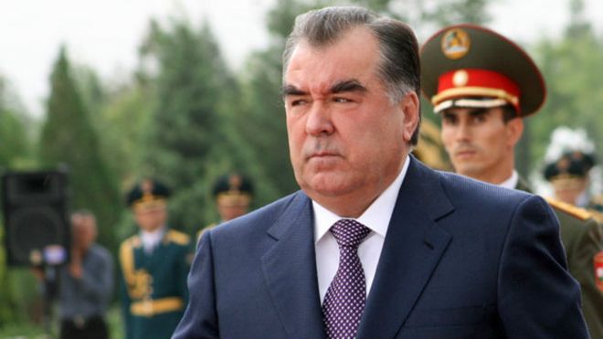 Эмомали Рахмон, президент Таджикистана