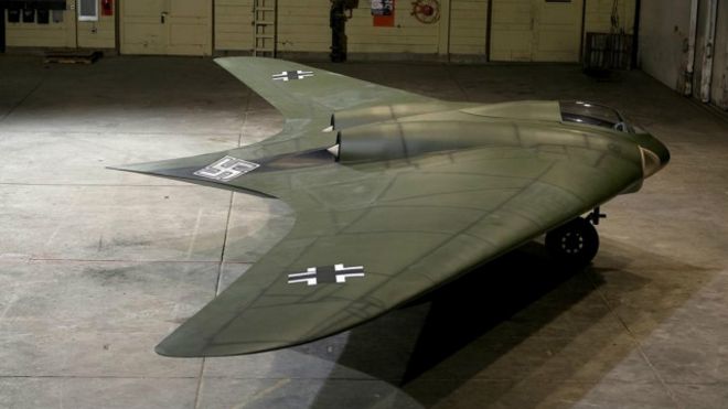 Un Horten Ho 229 reconstruido