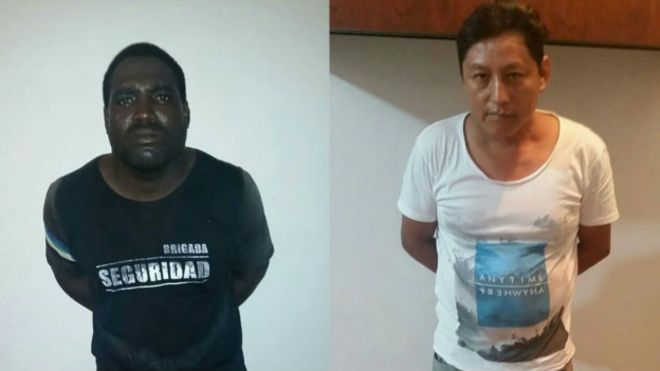 Los dos detenidos por el crimen de las turistas argentinas