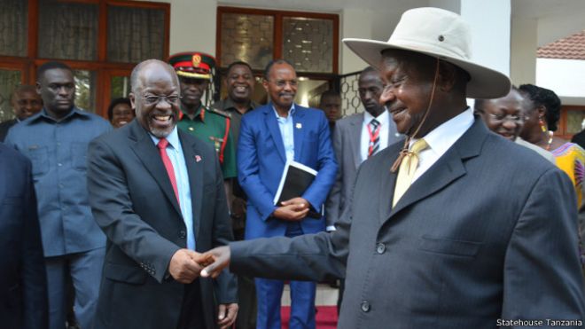 Magufuli na Museveni