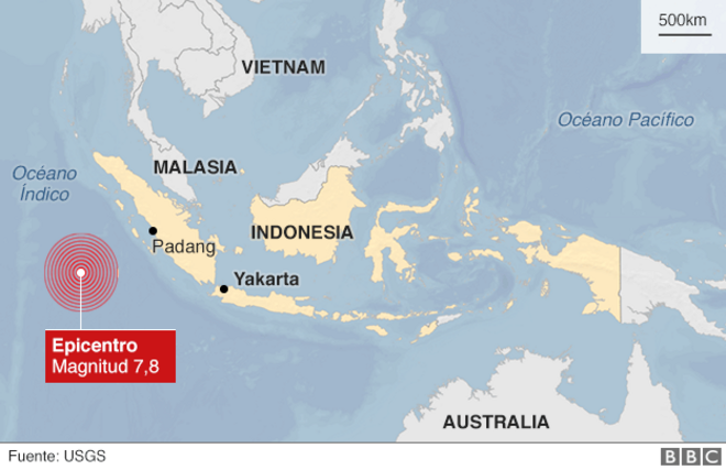 Mapa de Indonesia