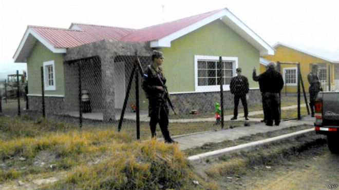 Casa de la activista Berta Cáceres, asesinada en Honduras.