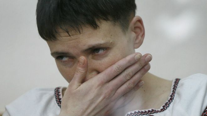 Состояние Савченко резко ухудшилось