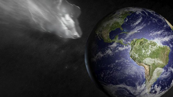 Огромный астероид приближается к Земле