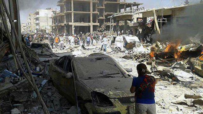 44 قتيلا في هجوم لتنظيم الدولة بمدينة القامشلي السورية