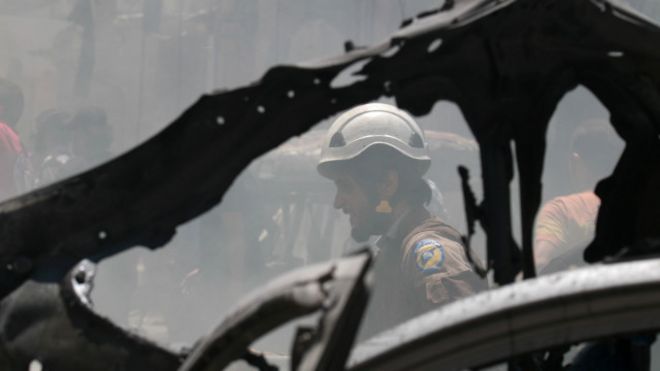 الصليب الاحمر: معركة حلب من اكثر حروب المدن دموية
