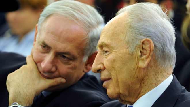 الديلي تلغراف: بيريس منع نتنياهو من ضرب إيران