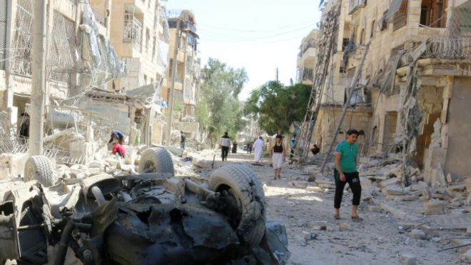 الأمم المتحدة: "المدنيون في حلب يعانون وضعا وحشيا لايجب أن يعانيه بشر"