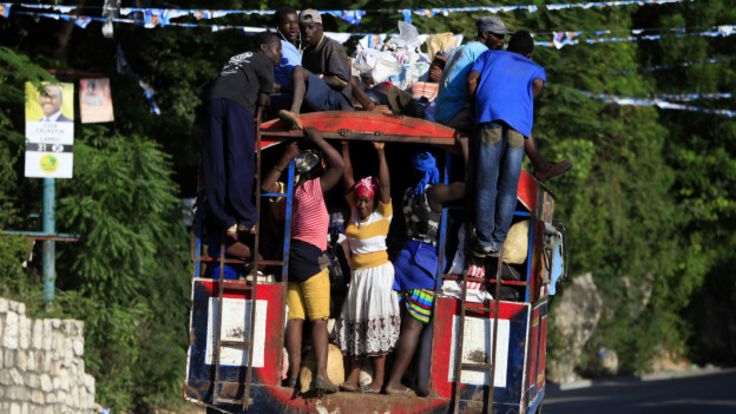 Autobús en Haití
