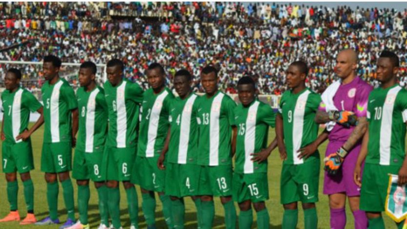 Les joueurs de football nigérians