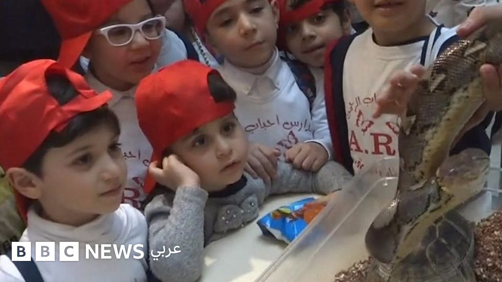 بالفيديو للمرة الاولى.. أطفال في بغداد وتجربة مختلفة مع حيوانات برية