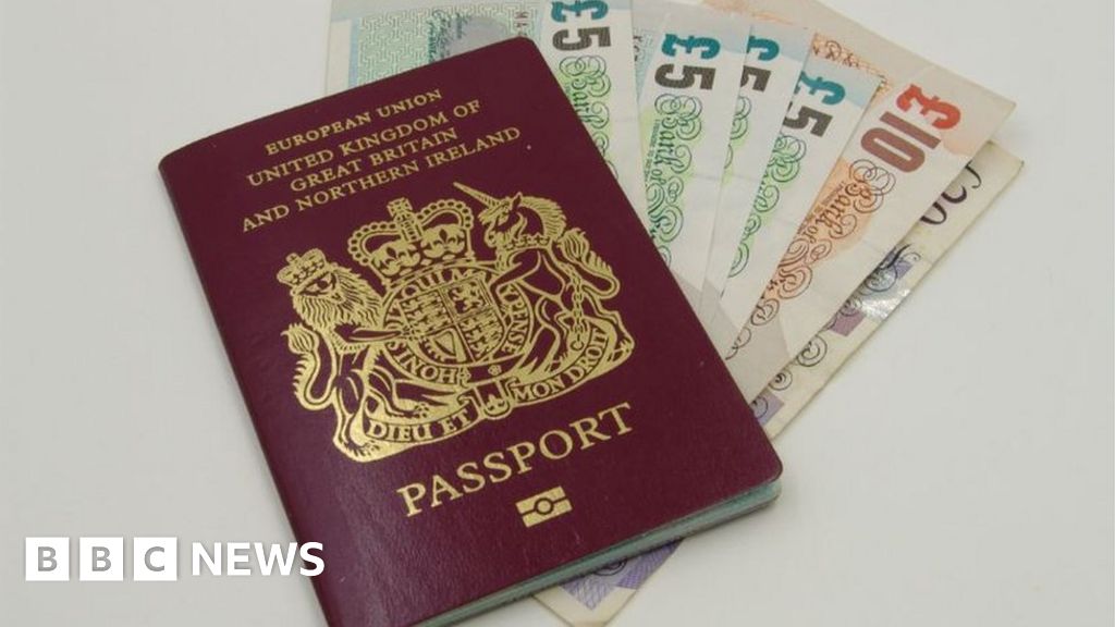 Cost of British passport to increase BBC News