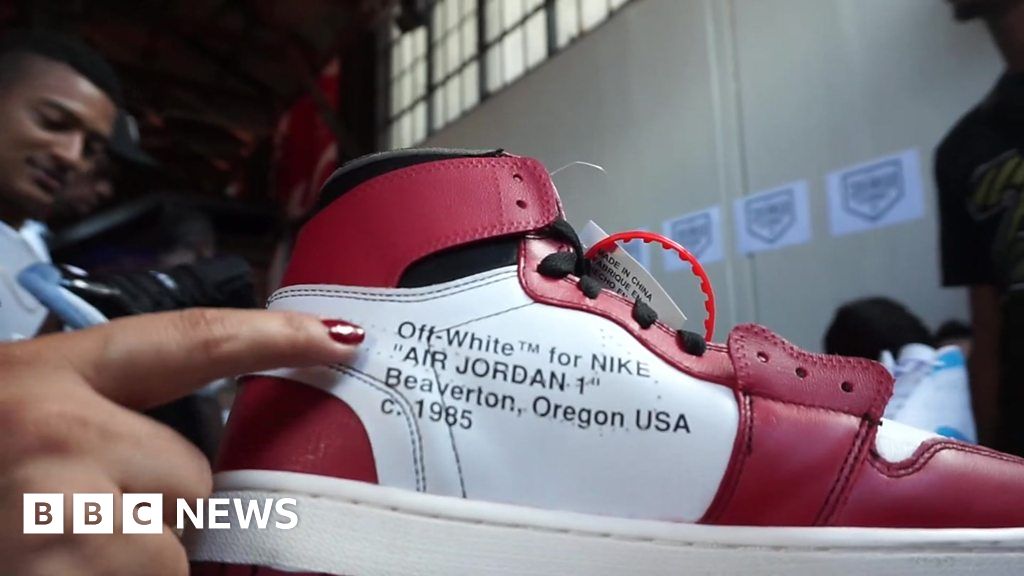 Where second-hand trainers can cost $2,000
