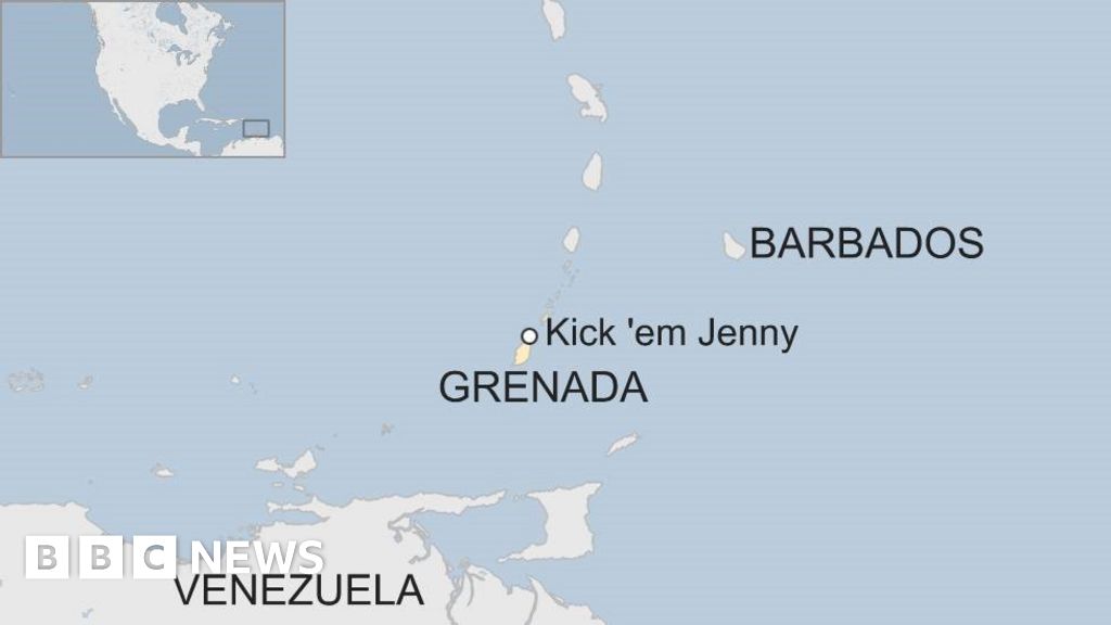 Caribbean volcano Kick 'em Jenny Ships warned off area BBC News