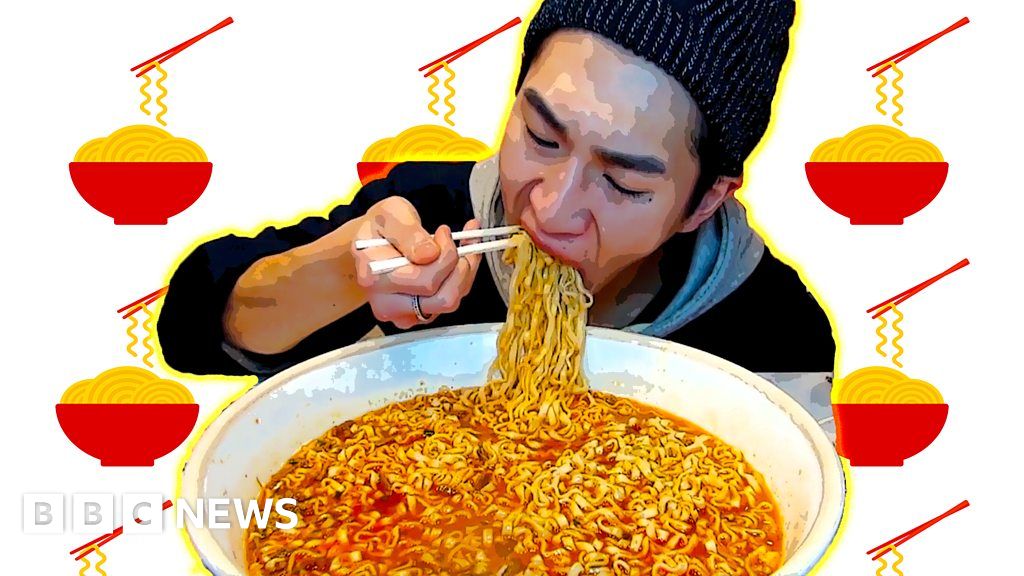 Millions Watch Extreme Eating Korean Mukbang Star - BBC News