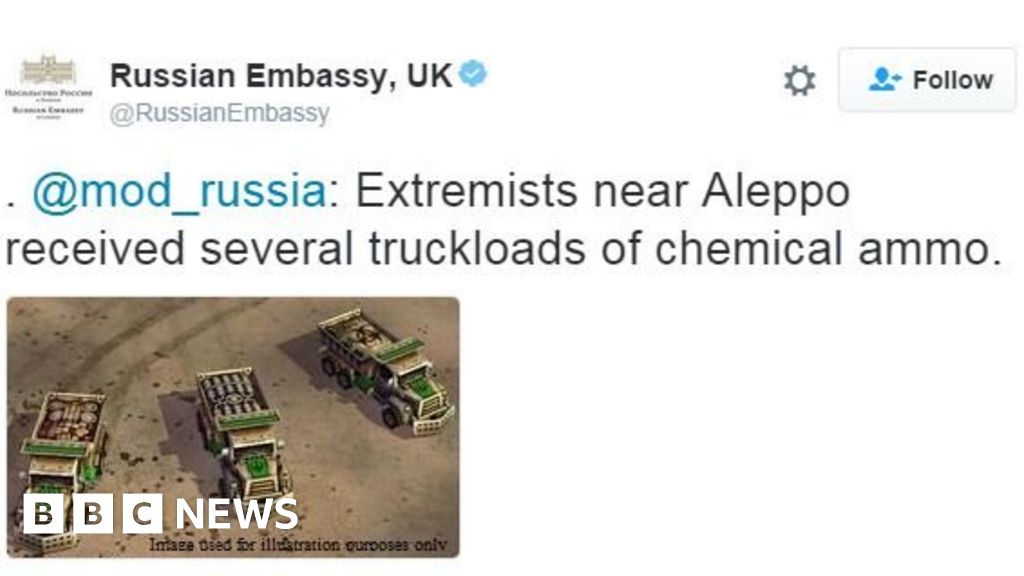 Chemical Weapons Warning Causes Unexpected Laughter Bbc News