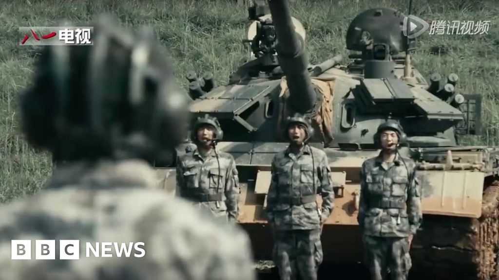 China's military release actionpacked rap recruitment video BBC News