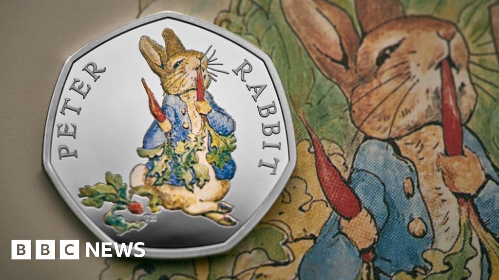 New 50p Beatrix Potter Coins Released By The Royal Mint - BBC News