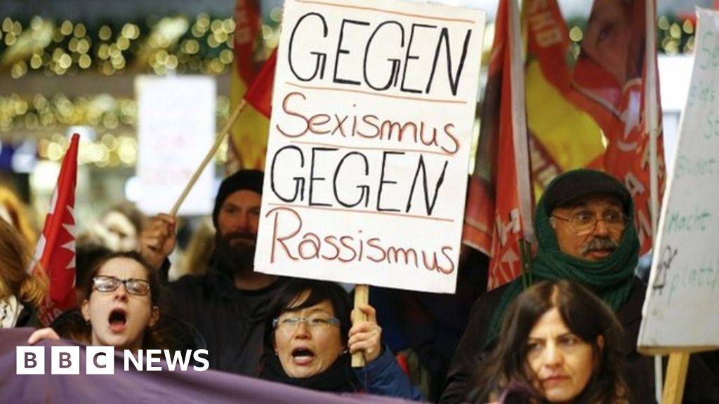 Cologne Sex Attacks Protest Against Gang Assaults On Women Bbc News 