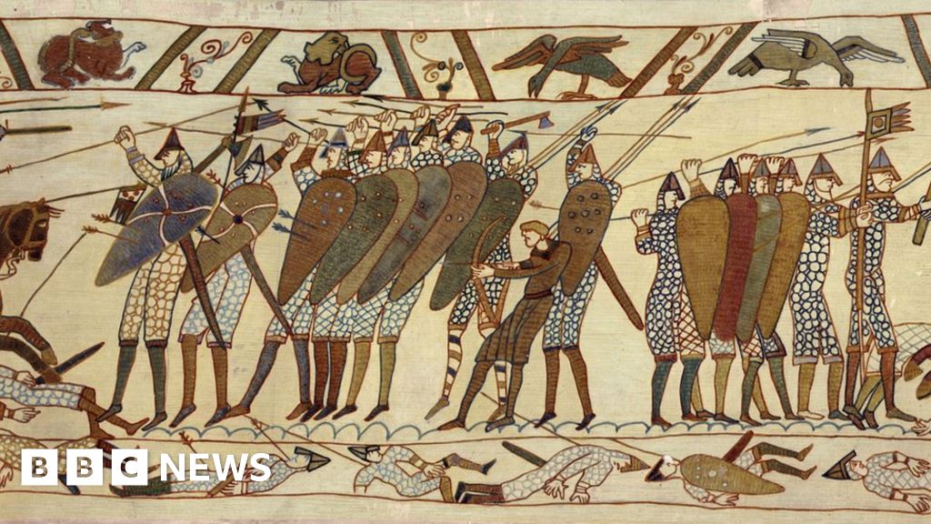 Bayeux Tapestry to be displayed in UK for the first time - BBC News