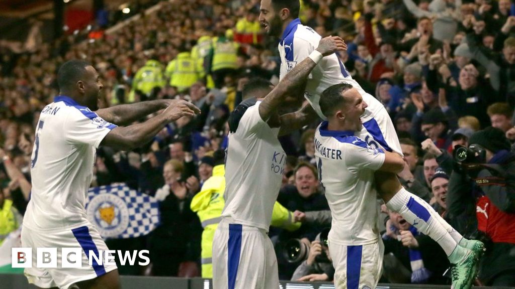 The Leicester City fans gambling on a winning finish - BBC News