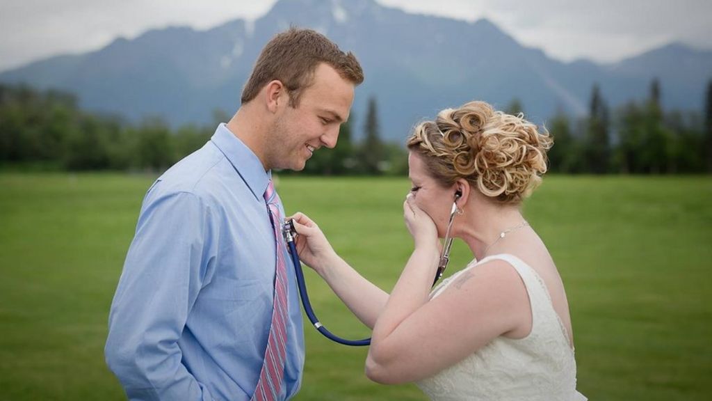 Alaska bride surprised by her late son's heart recipient