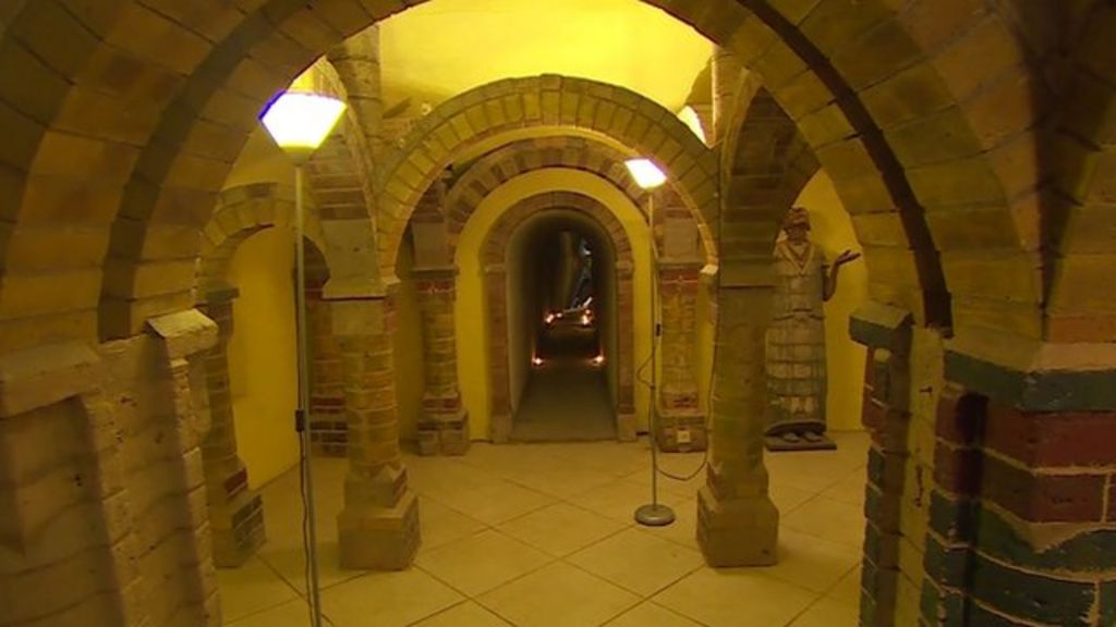 Bridgnorth cottage with underground cave for sale BBC News