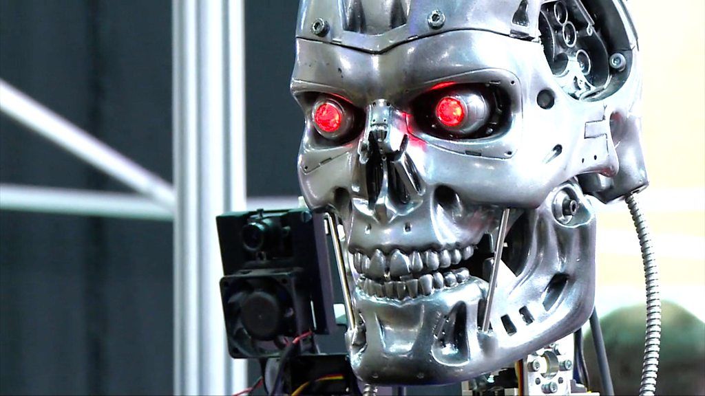 Customer service robots on show in Paris