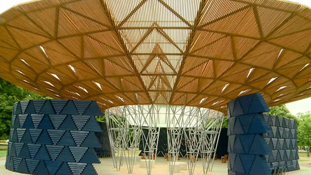 London's temporary African-inspired architecture