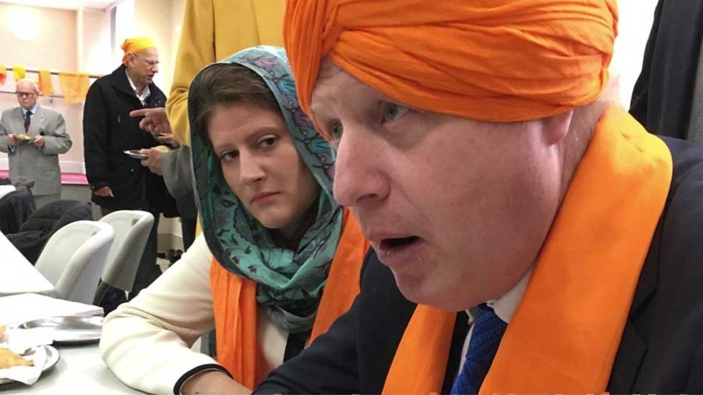 Boris Johnson criticised by Sikh woman over whisky comment in Gurdwara