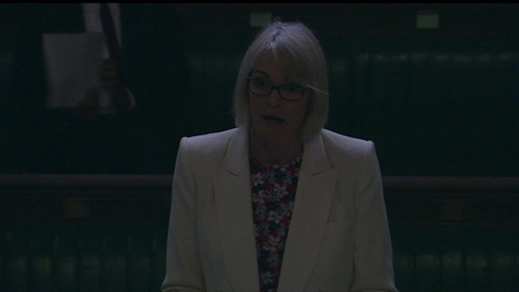 The moment the lights went out on MPs