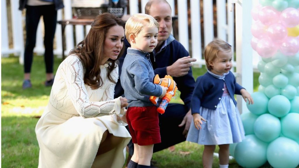 Prince George and Princess Charlotte in Pippa Middleton wedding roles