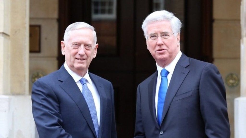 Defence Secretary: We 'fully support' US action in Syria